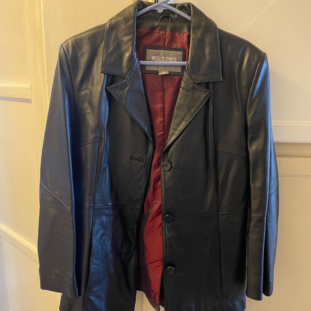 Leather jacket